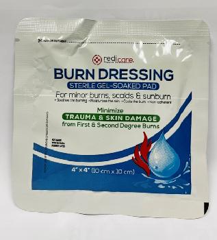 FAR: 4 in. x 4 in. Gel Soaked Burn Dressing